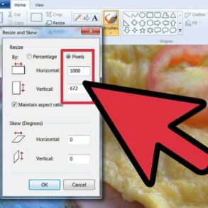How to image resize using online photo editor