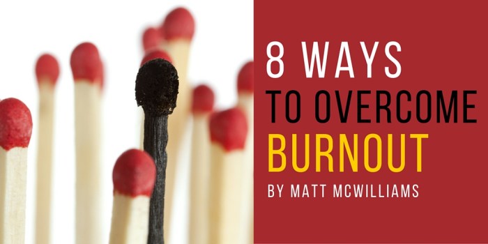5 questions to beat burn out