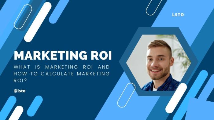 The cost return on investment benefits of marketing analytics