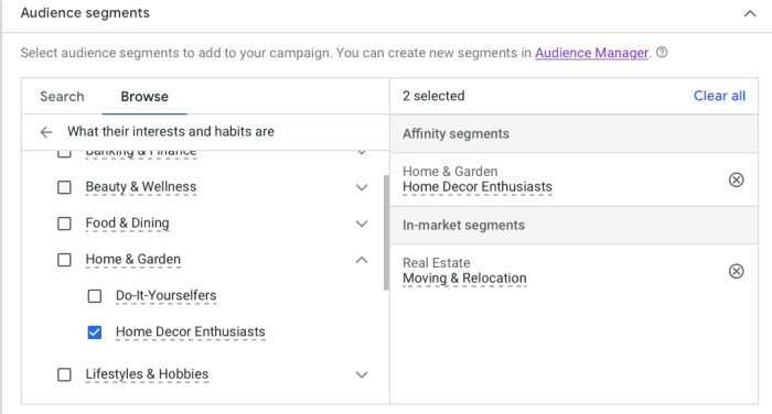 Layering success target high intent users in google ads