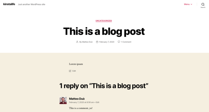 How to feature or bury comments in wordpress