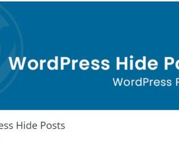Wordpress how to hide a page