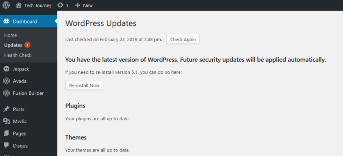 How wordpress plugin update step guide
