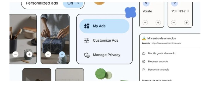 Google adwords introduces ways users control ads