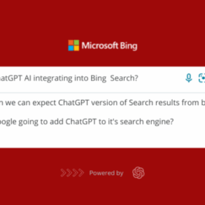 Chatgpt integration into bing