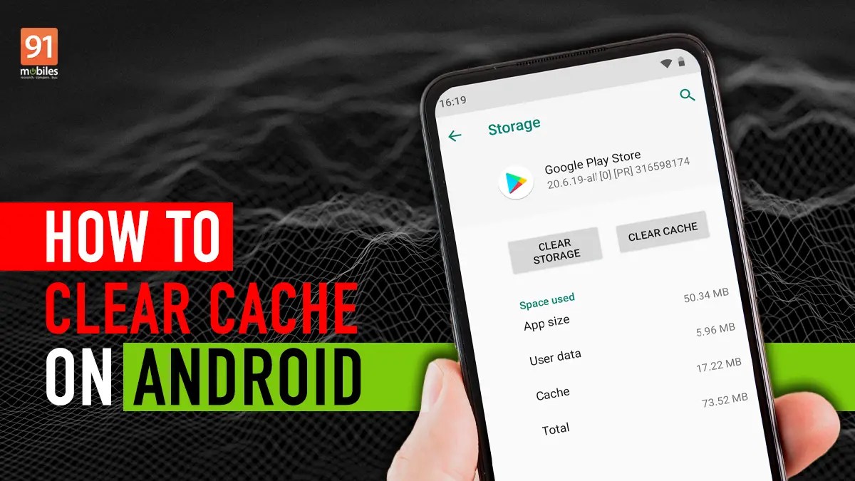 Development website clearing cache internet android