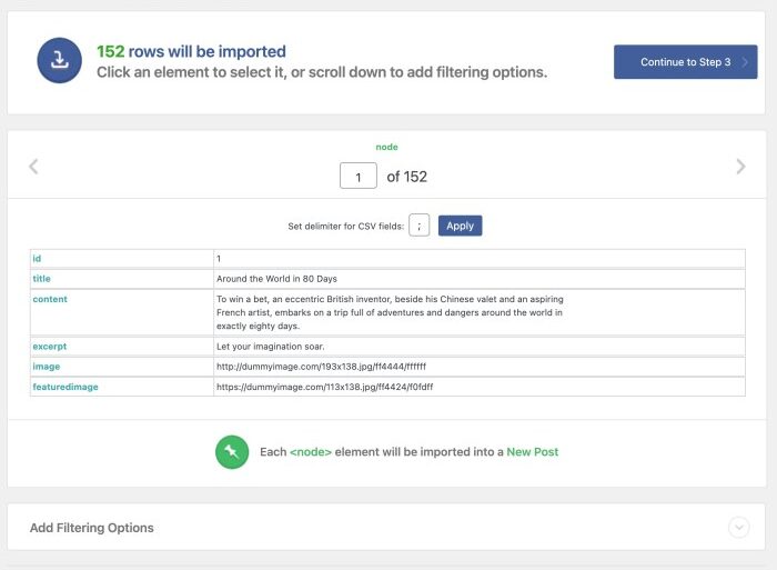 How to import external images in wordpress