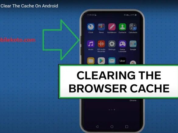 Development website clearing cache internet android