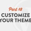 Customize theme