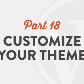 Customize theme