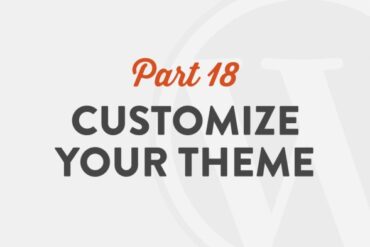 Customize theme