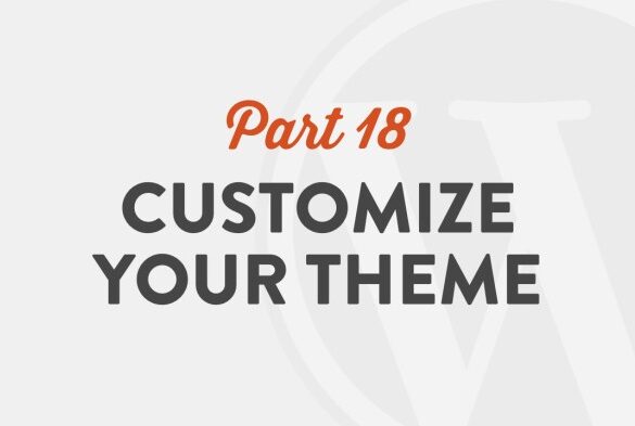 Customize theme
