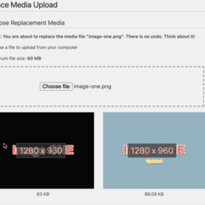 How to replace images and media files in wordpress