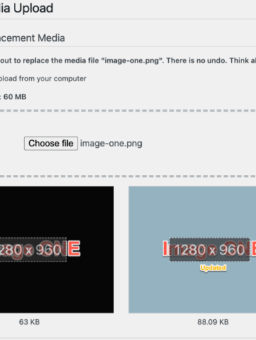 How to replace images and media files in wordpress