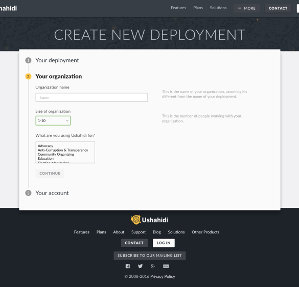 Homepage elements you need to deploy 16 examples