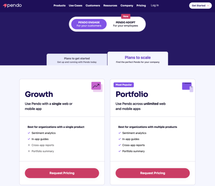 Pendo vs walkme comparison leveraging customer feedback