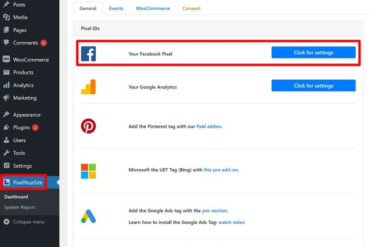 How to install the facebook pixel on wordpress