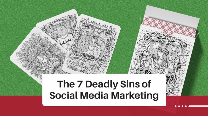 Seven deadly sins of content marketing