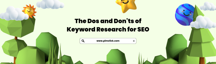 Seo dos and donts for schools