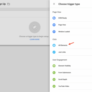 Google tag manager how to implement custom html tags on click listeners