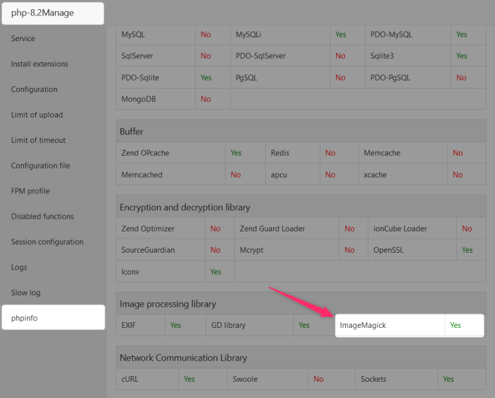 How to enable imagick on your wordpress site