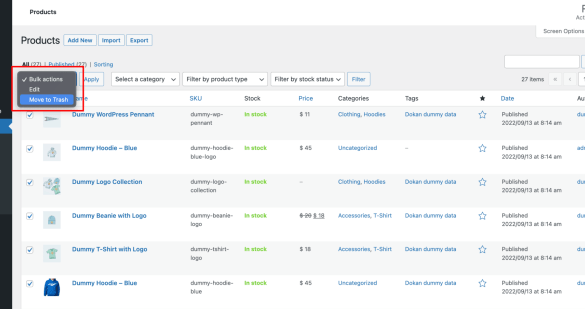 Remove sale price woocommerce