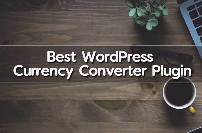 How to add a currency converter in wordpress