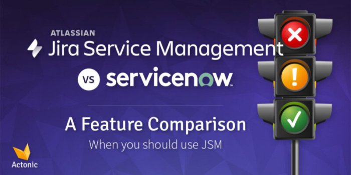 Jira software vs service management