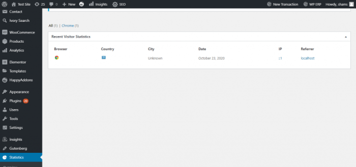 How to track website visitors to your wordpress site