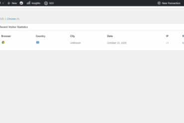How to track website visitors to your wordpress site