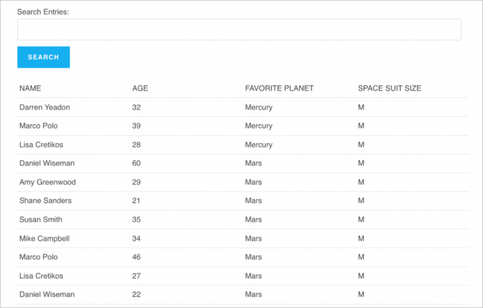 How to display wordpress form entries on your site