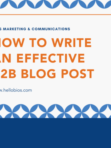 Four benefits of a b2b blog