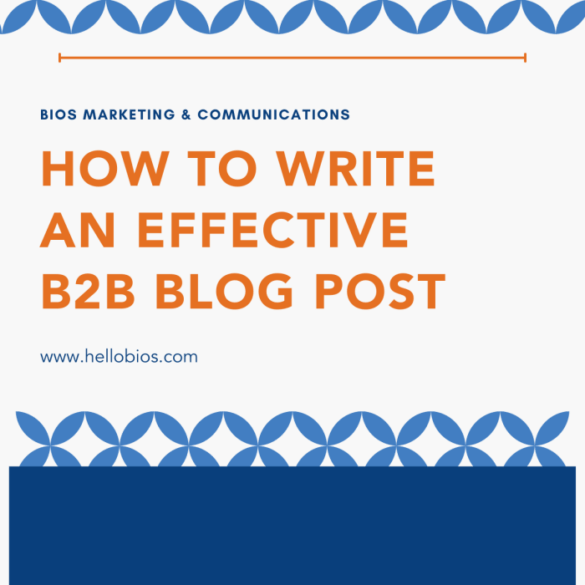 Four benefits of a b2b blog