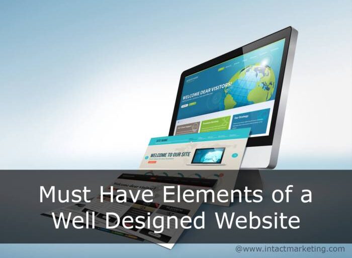 7 elements of a well designed website