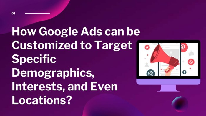 The role of demographics in search targeting for google ads