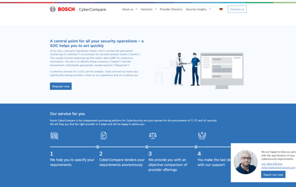 Procurement being involved in the security purchase process