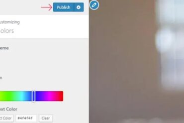 How to customize colors on your wordpress website