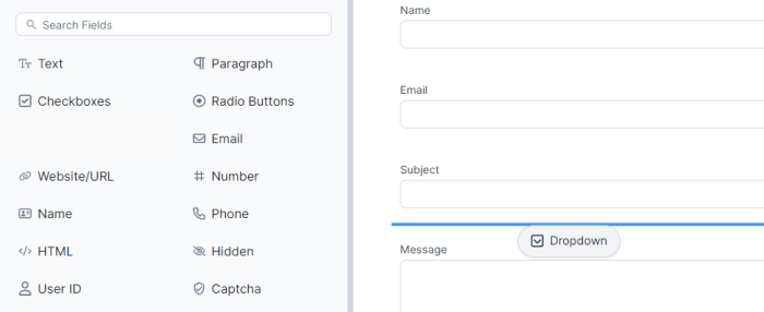 How to add a contact form popup in wordpress