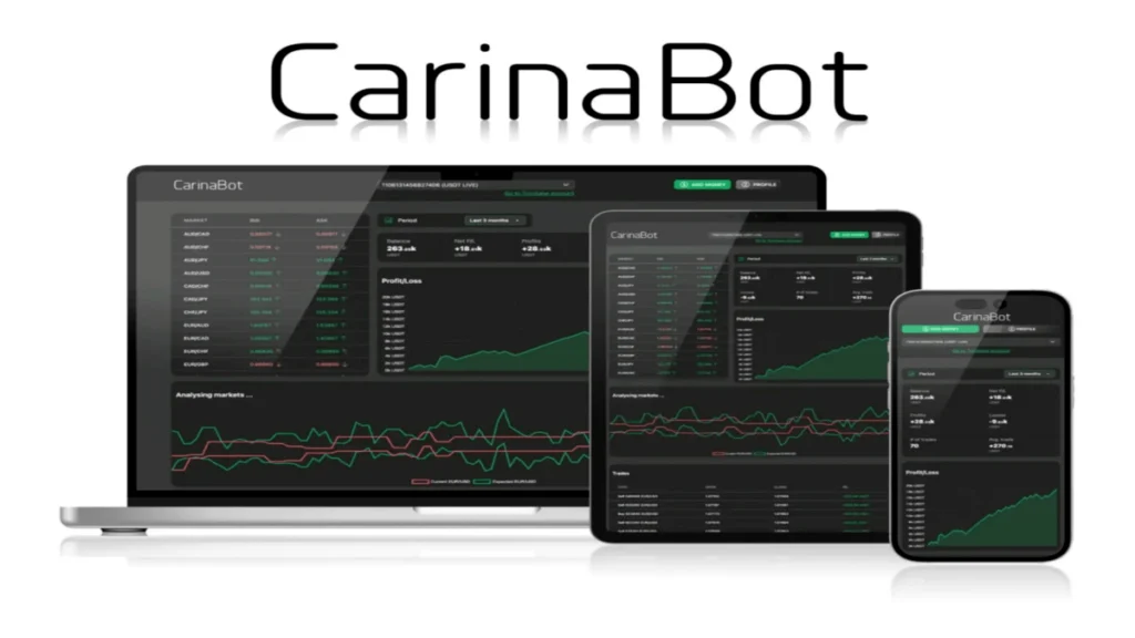 CarinaBot: Pioneering the Future of Automated Forex Trading with Advanced AI for Passive Income Generation.