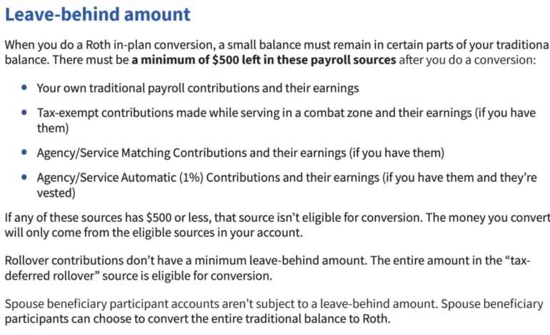 Federal Thrift Savings Plan Implements In-Plan Roth Conversions Marking a Significant Shift in Retirement Strategy for Federal Employees