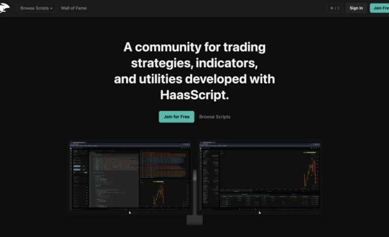 HaasScripts.com Reimagined: A Powerful Hub for Trading Bot Developers and Users Returns with Enhanced Integration and a Vast Script Library