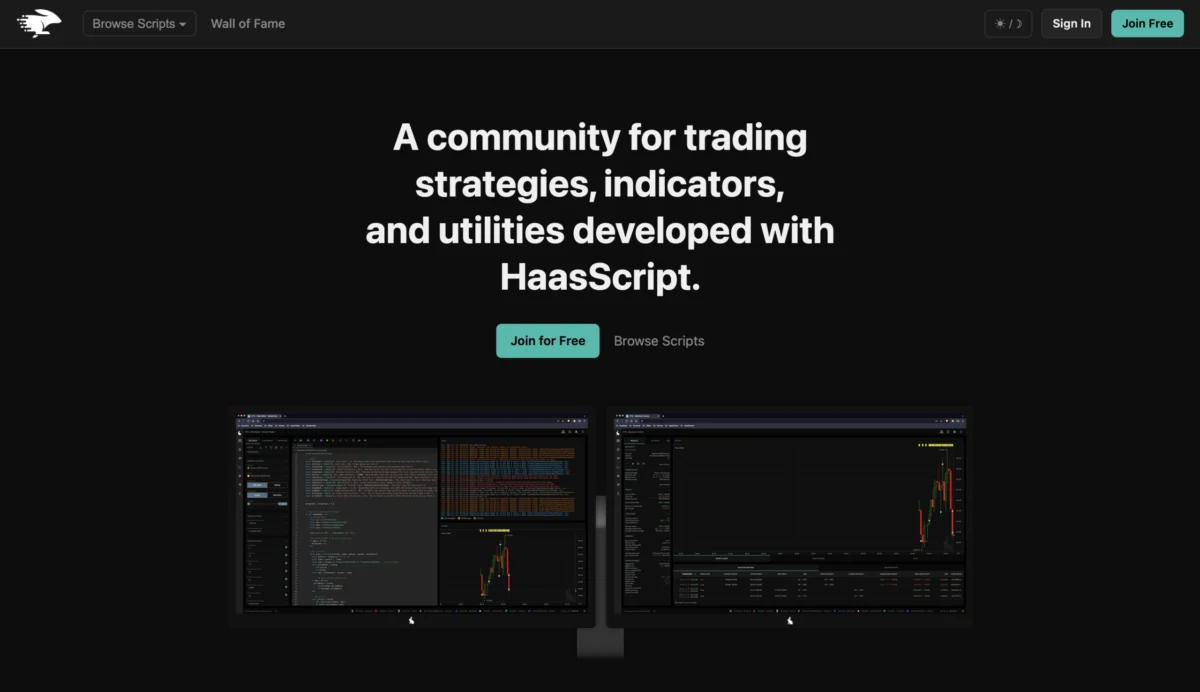 HaasScripts.com Reimagined: A Powerful Hub for Trading Bot Developers and Users Returns with Enhanced Integration and a Vast Script Library
