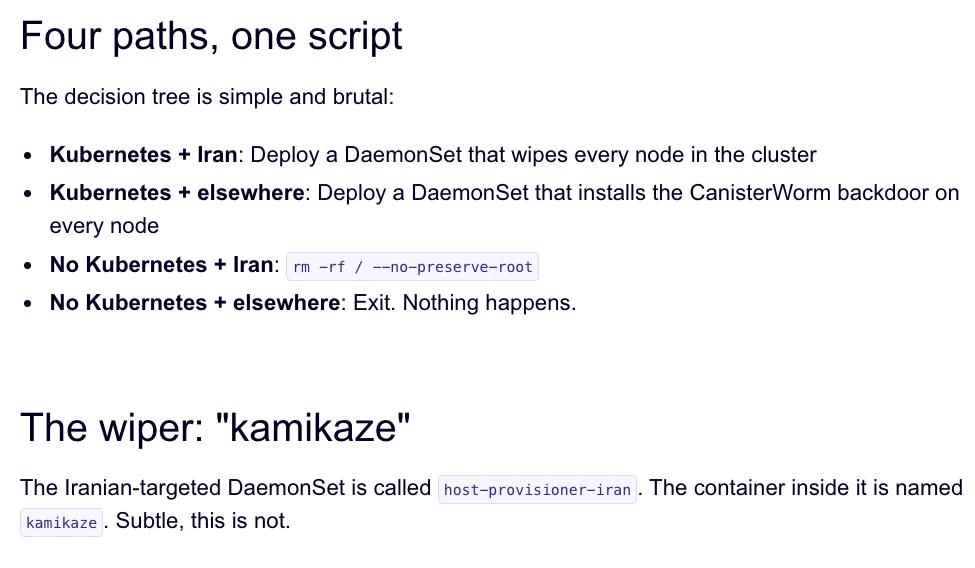 TeamPCP Cybercrime Group Leverages Worm and Supply Chain Attacks to Target Iran and Compromise Cloud Infrastructure